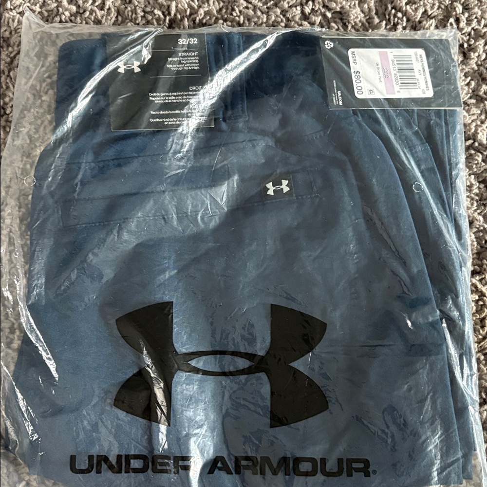 Under Armour Navy Blue Athletic Pants